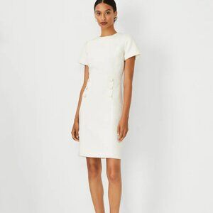 Ann Taylor Elegant Cream Dress
